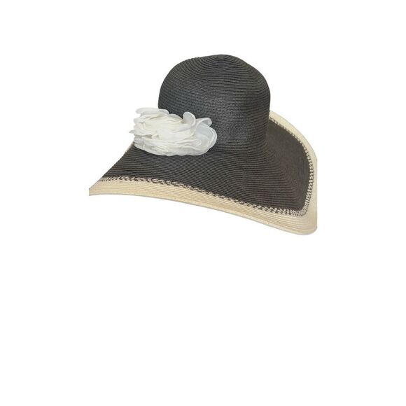 Nine West Women Wide Brim Flapper Hat - Picture 3 of 13